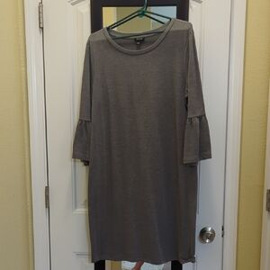 🟣3/$20-a.n.a Charcoal Long Sleeve Dress